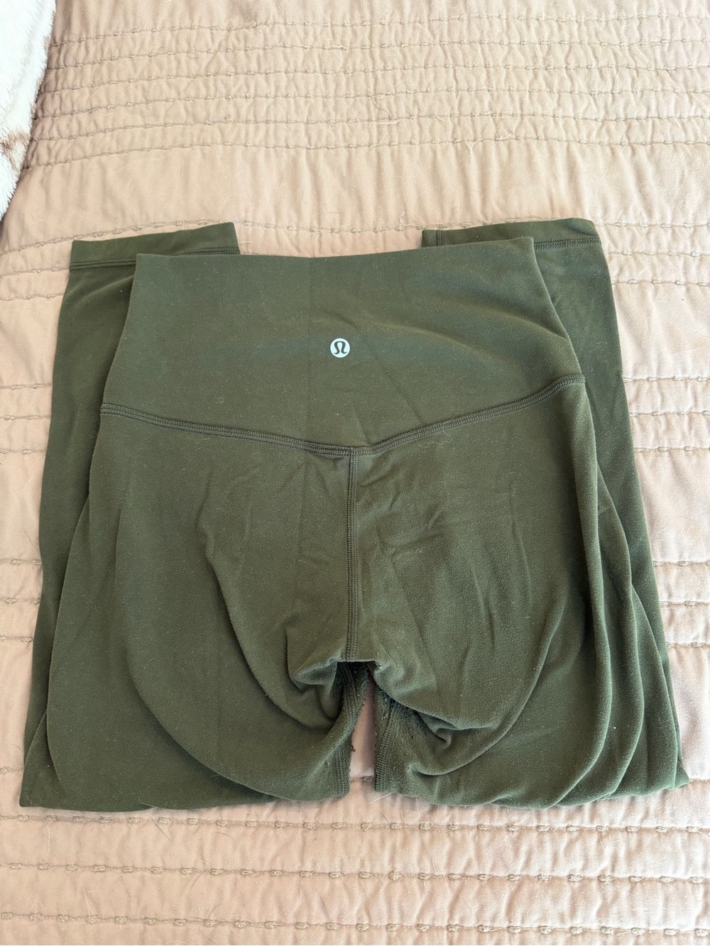 Lululemon Olive Green High-Rise Leggings 23”